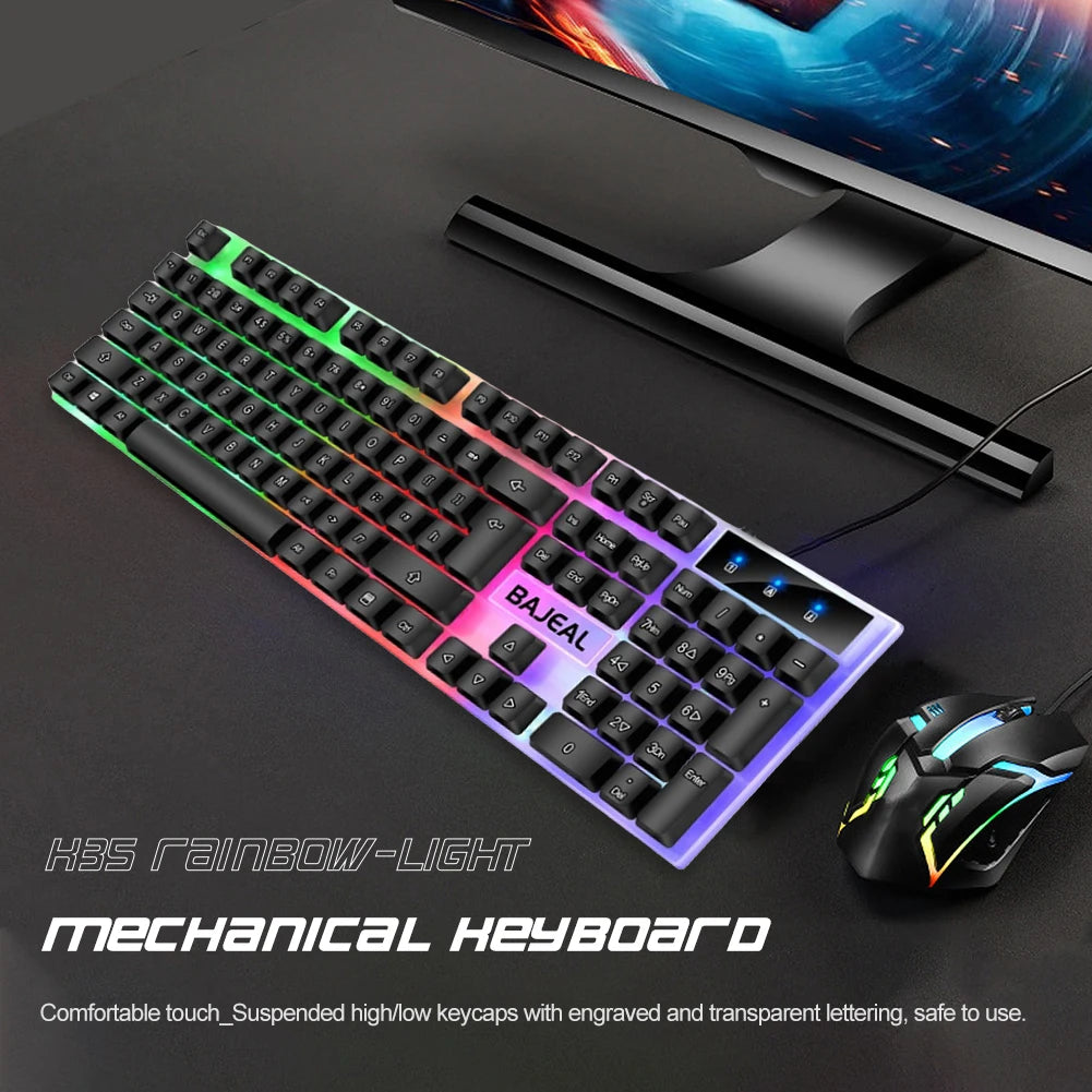 ALLOYSEED RGB Gaming Keyboard – Unleash Precision and Style