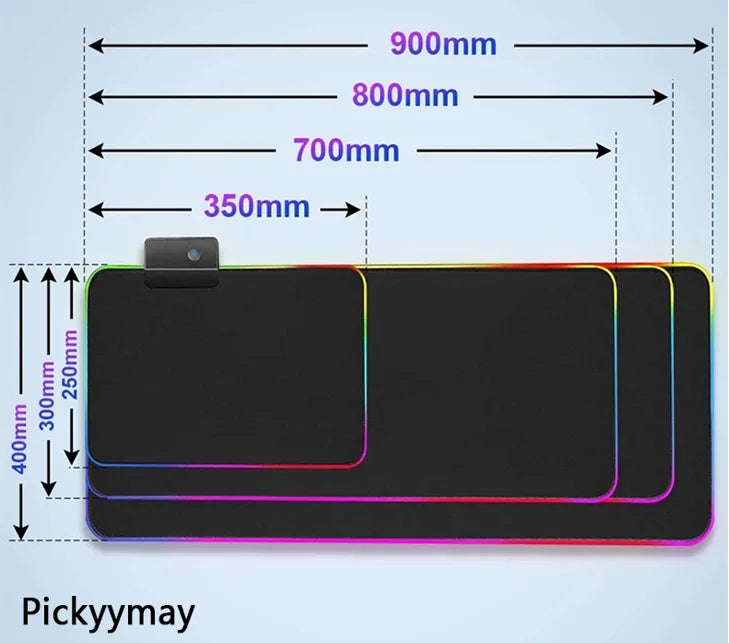 Space Galaxy XXL RGB Mouse Pad – Light Up Your Desk, Elevate Your Game