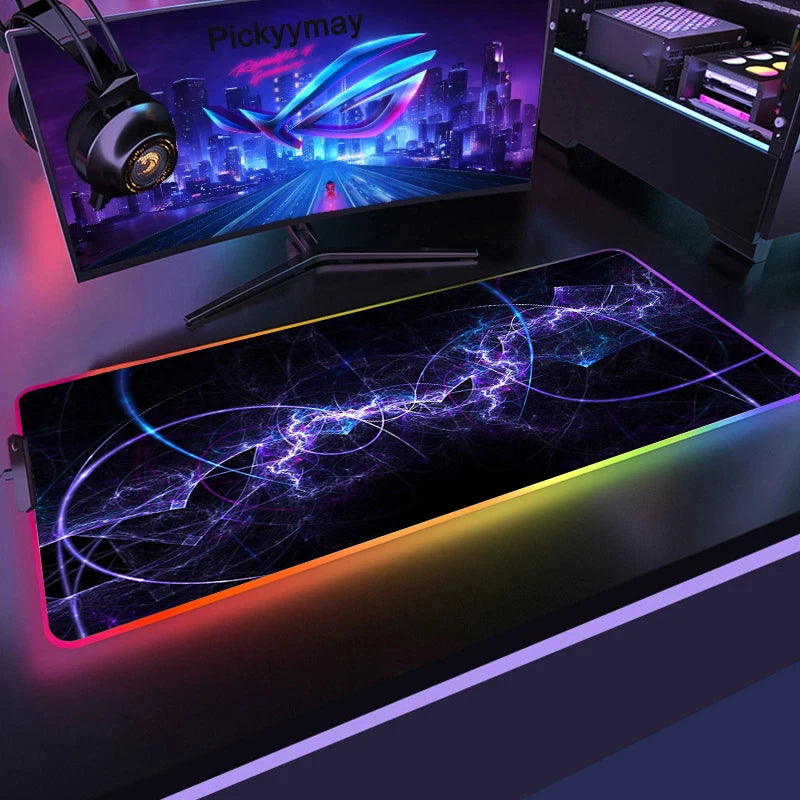 Space Galaxy XXL RGB Mouse Pad – Light Up Your Desk, Elevate Your Game