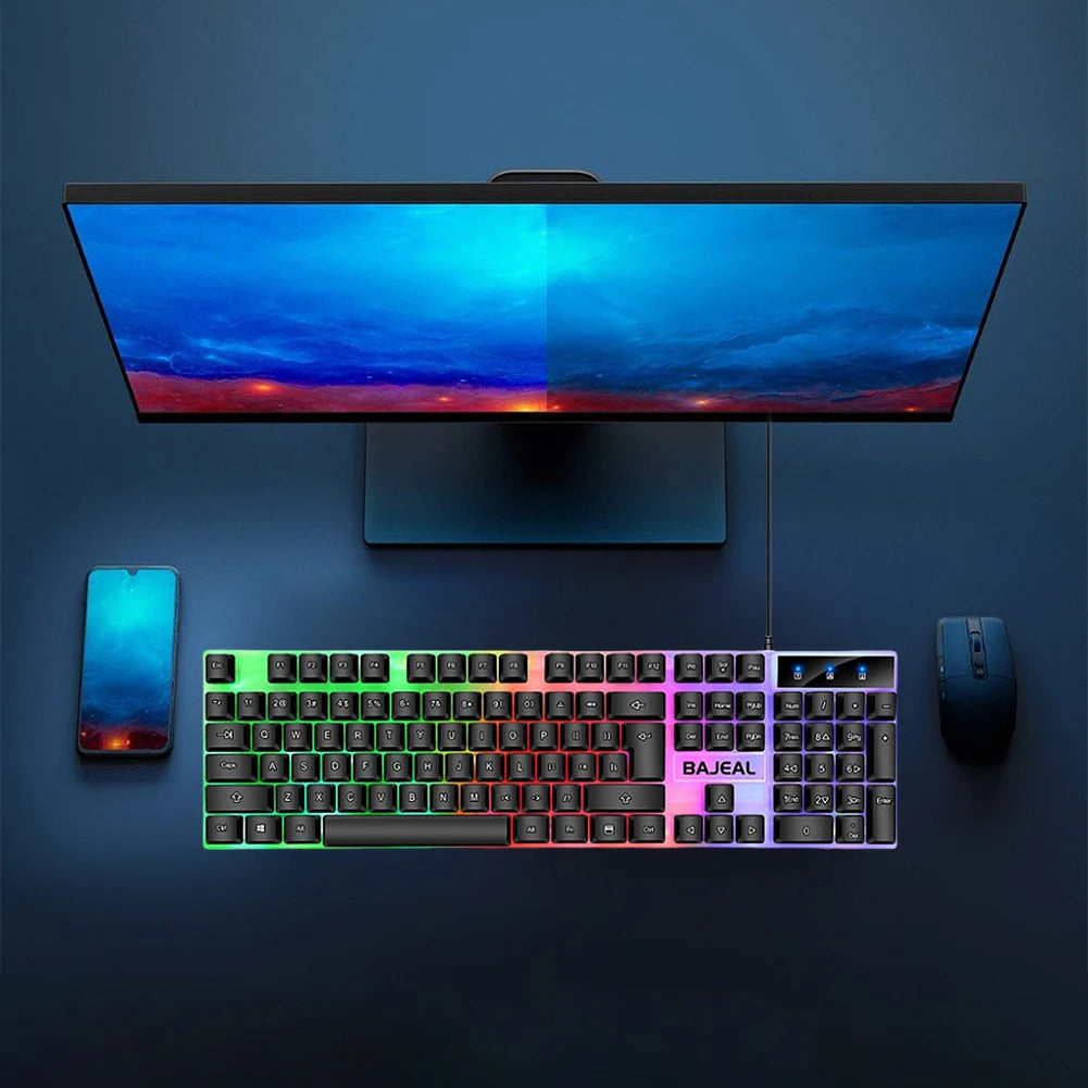 ALLOYSEED RGB Gaming Keyboard – Unleash Precision and Style