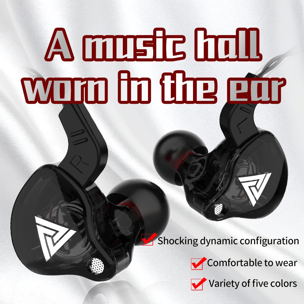 QKZ AK6 HiFi Wired Earphones – Level Up Your Sound Experience