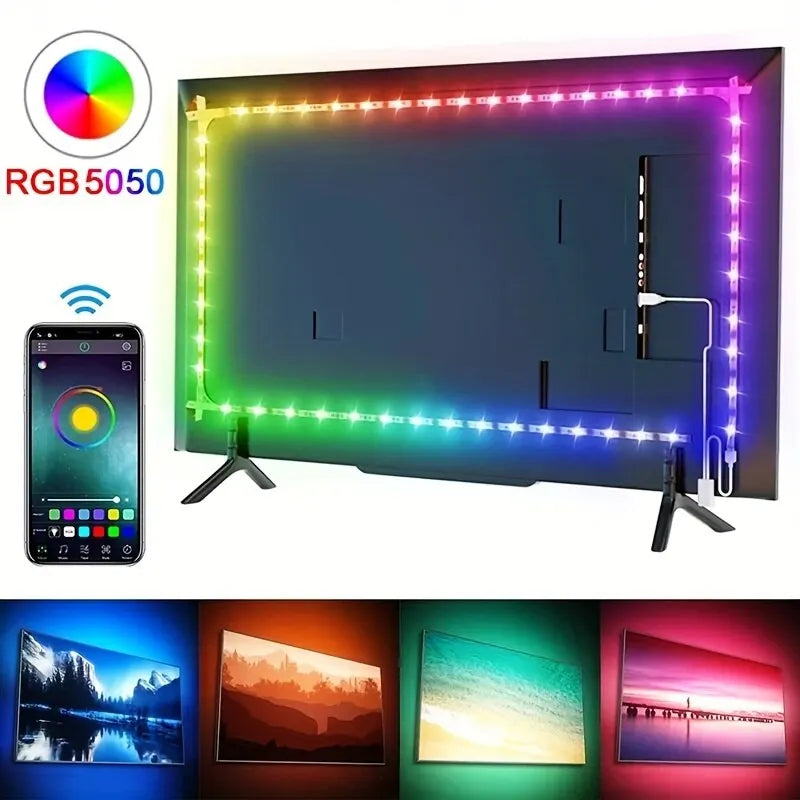 5050 RGB LED Strip Lights – Light Up Your Space with Style and Color