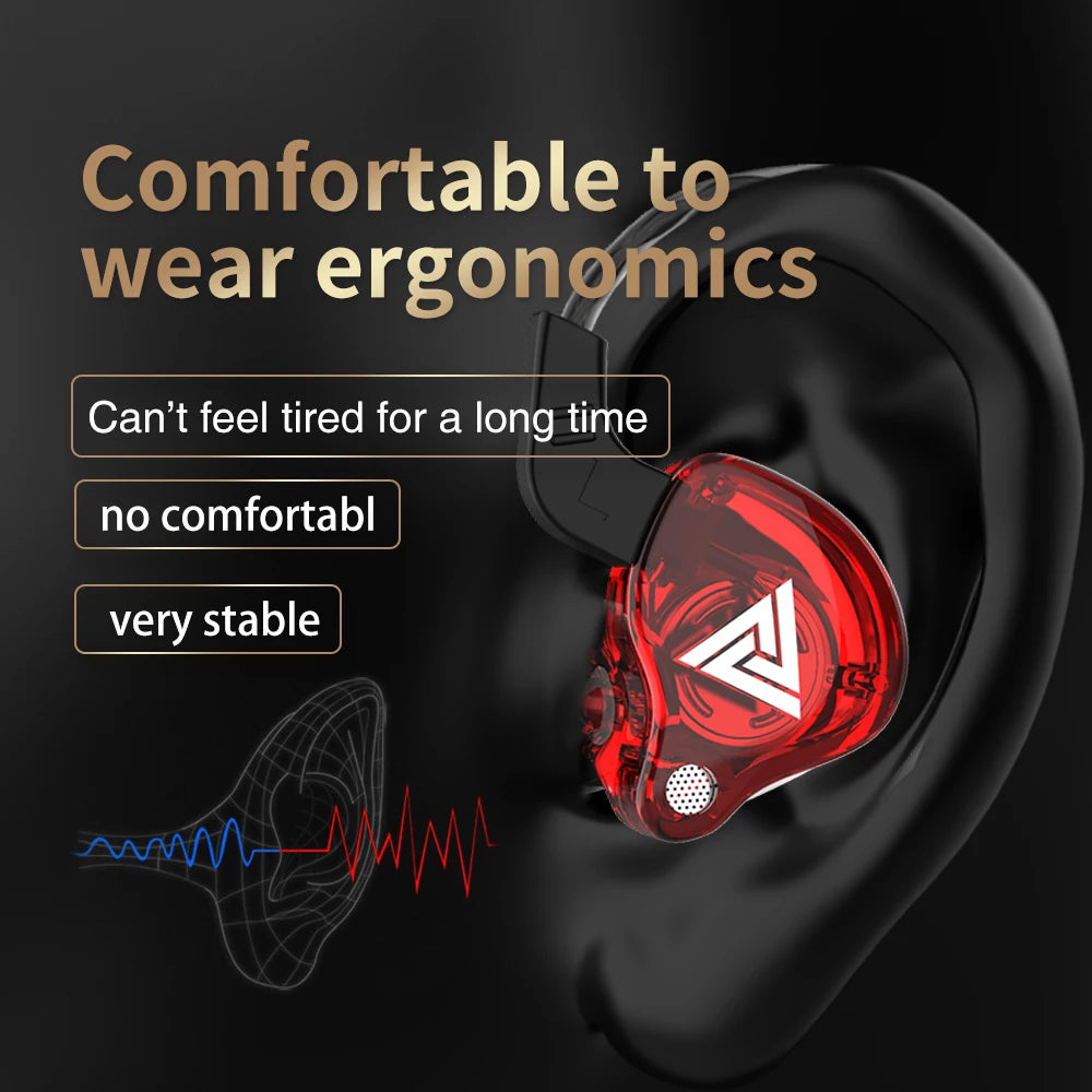 QKZ AK6 HiFi Wired Earphones – Level Up Your Sound Experience